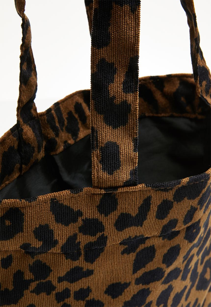 Superbalist - Leopard print shopper bag - brown & black