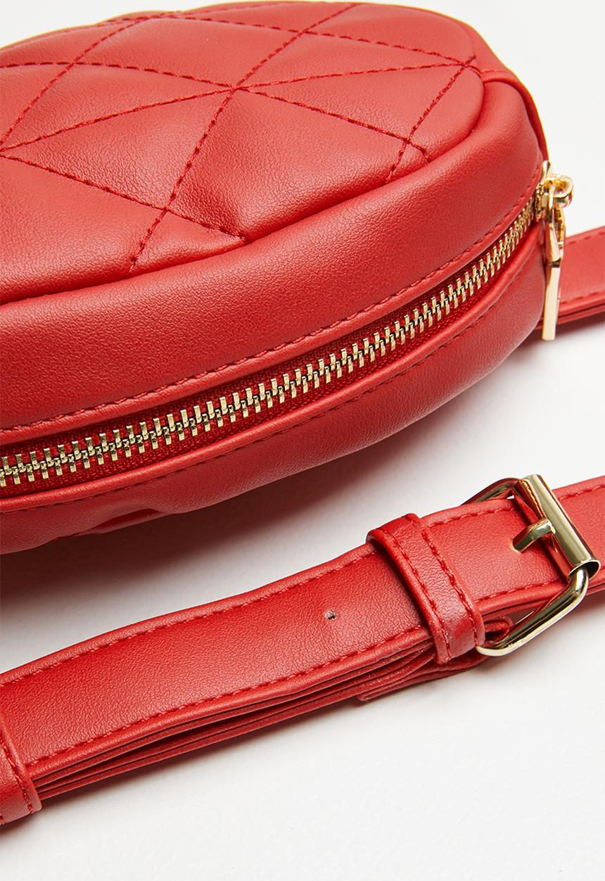 Superbalist - Nomi quilted waist bag - red