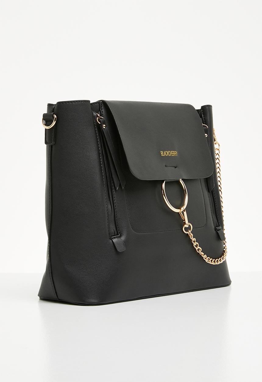 BLACKCHERRY - Cross-over bag - black