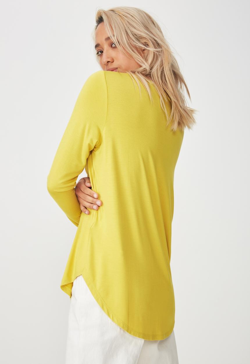 Cotton On - Karly long sleeve top - yellow