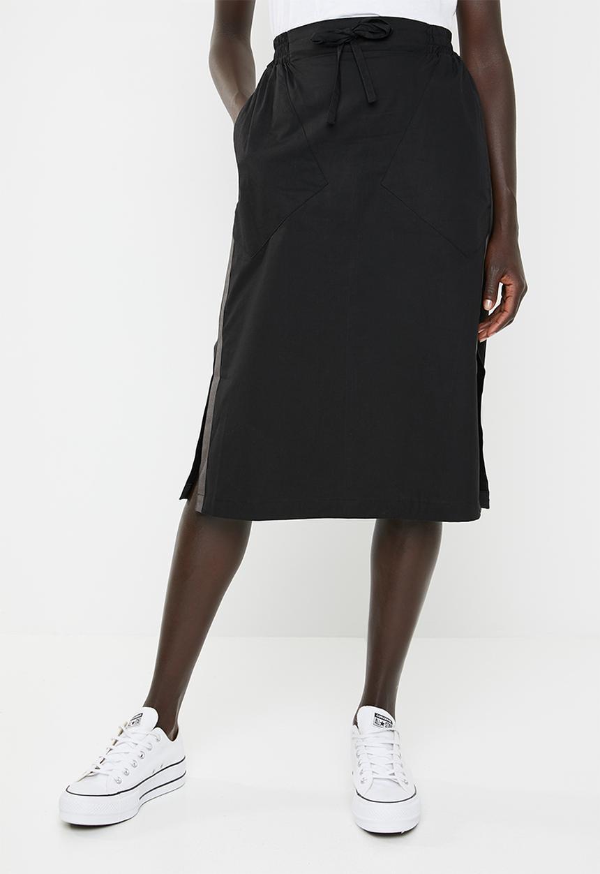 AMANDA LAIRD CHERRY - Nonyaniso elasticated pencil skirt - black