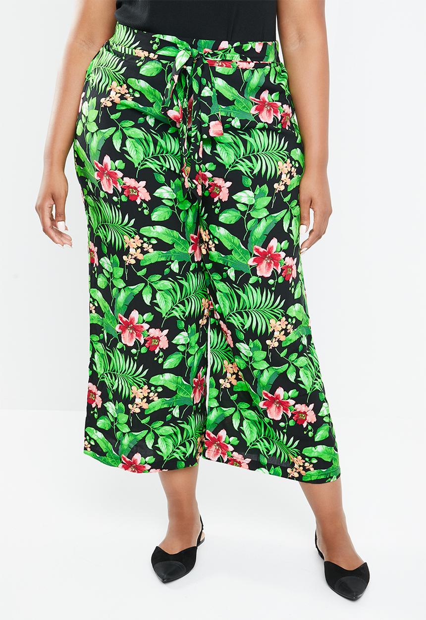 STYLE REPUBLIC PLUS - Wide leg culottes - multi