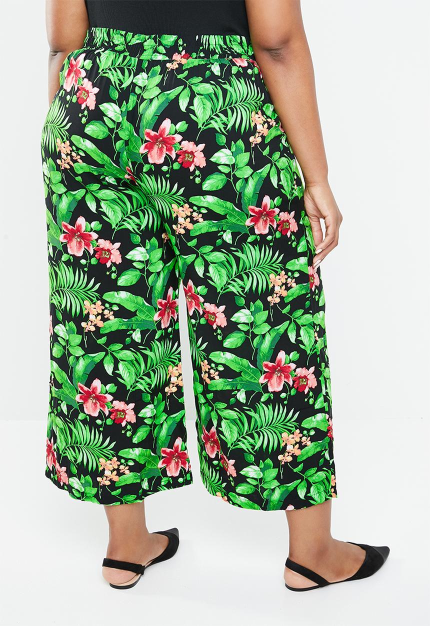 STYLE REPUBLIC PLUS - Wide leg culottes - multi