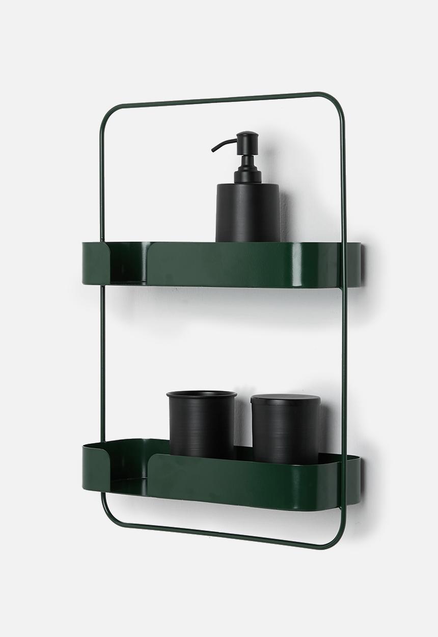 Smart Shelf - Orbit double shelf - emerald green