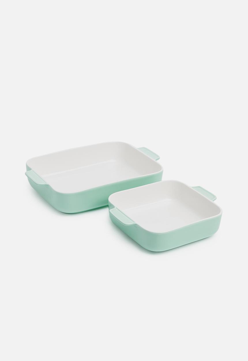 Humble & Mash - Porcelain baker set of 2 - blue
