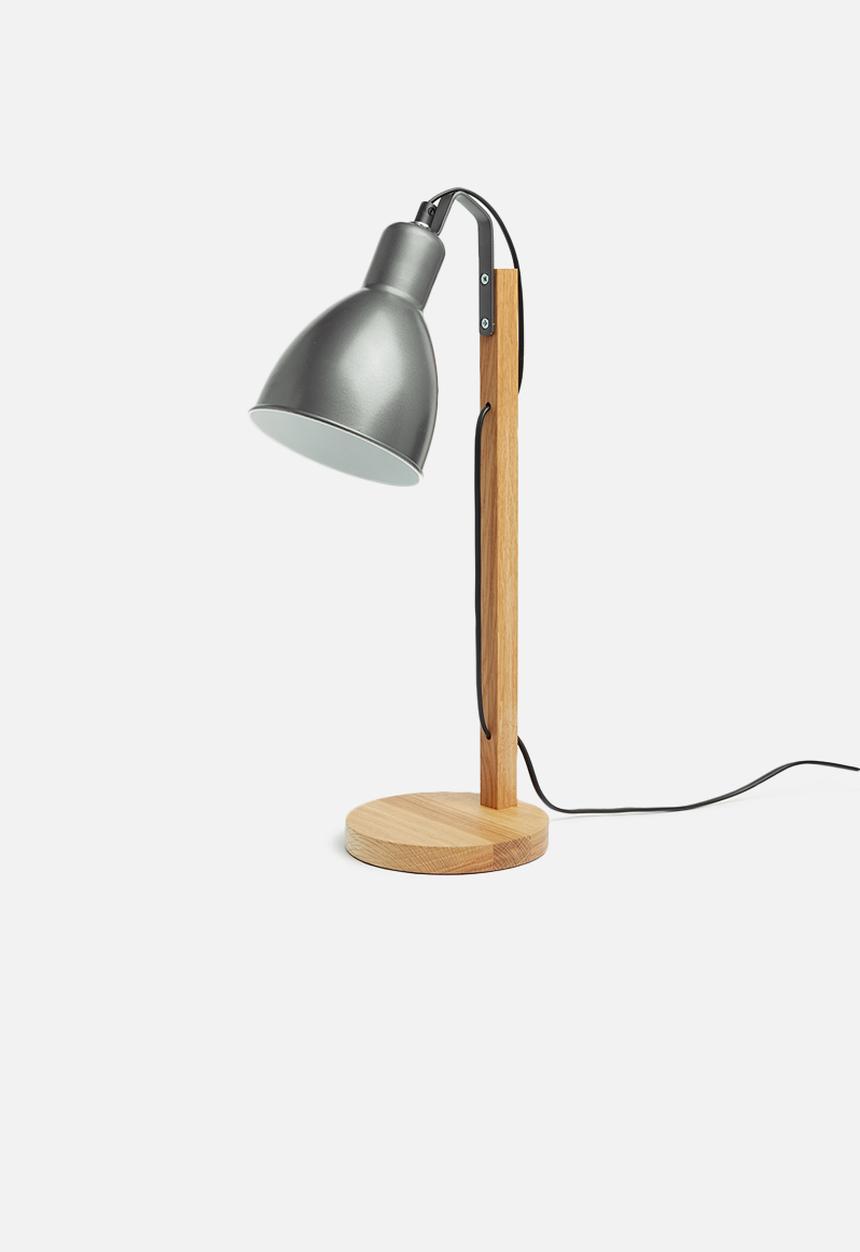 Sixth Floor - Emile desk lamp - charcoal