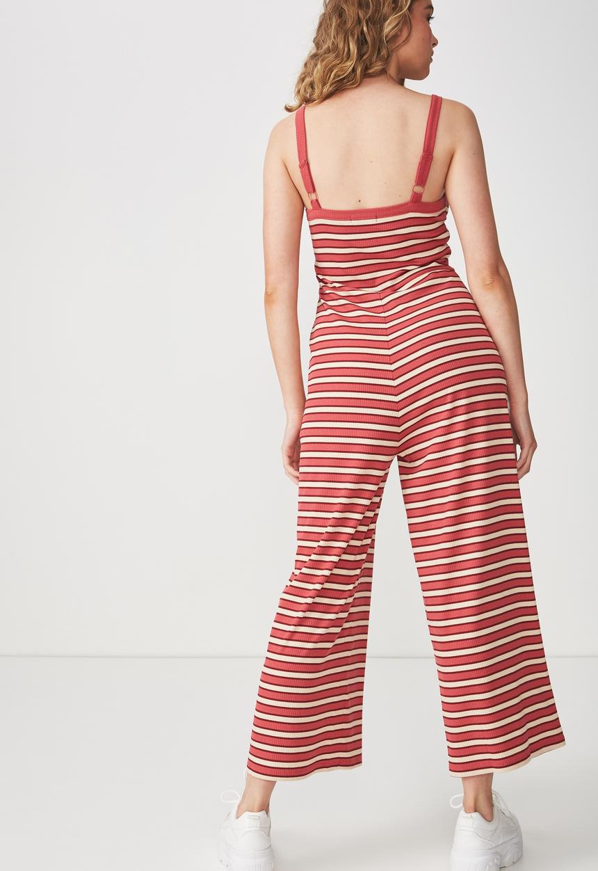 Cotton On - Valerie strappy wide leg jumpsuit - multi 