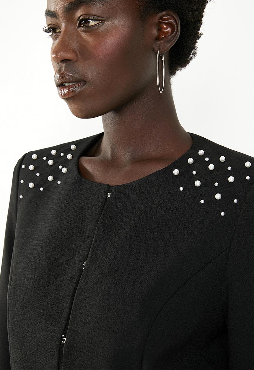Vero Moda - Glam short jacket - black