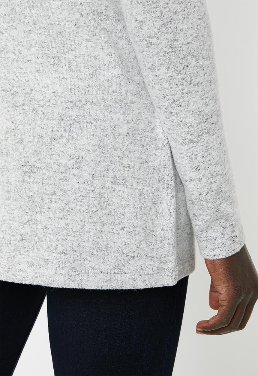 Vero Moda - Gigi lace sweater - grey