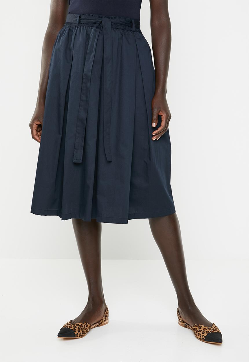 POLO - Naomi flared skirt - navy