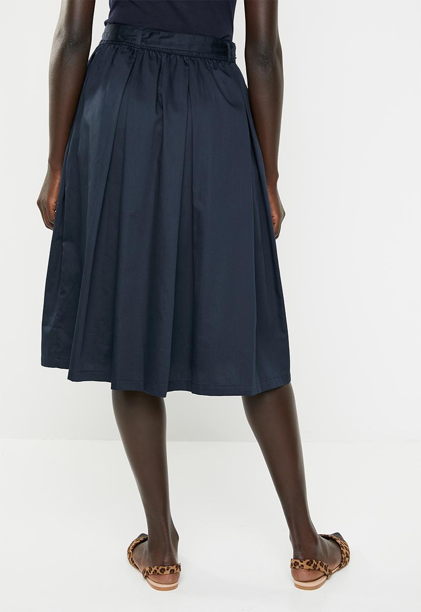 POLO - Naomi flared skirt - navy