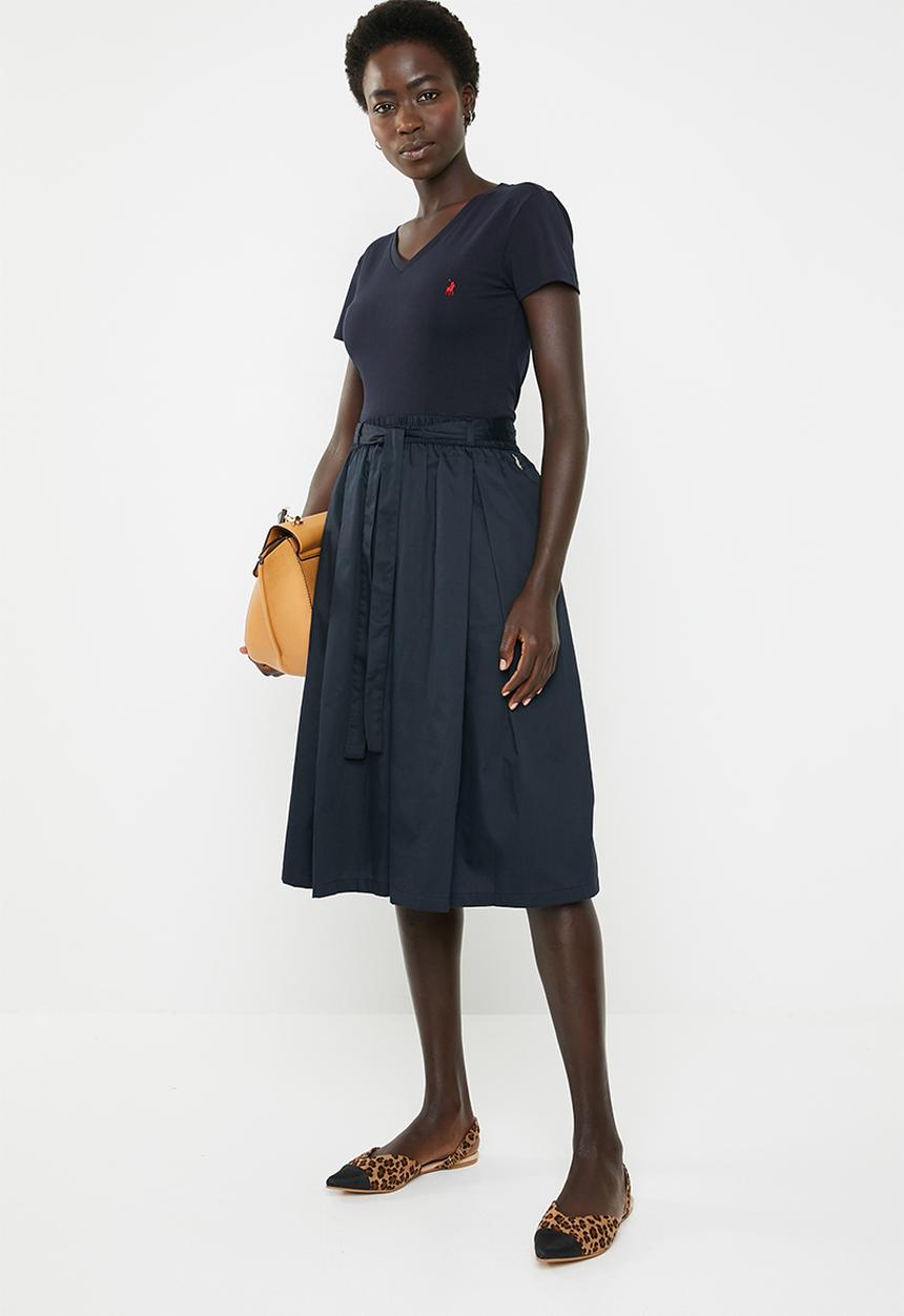 POLO - Naomi flared skirt - navy
