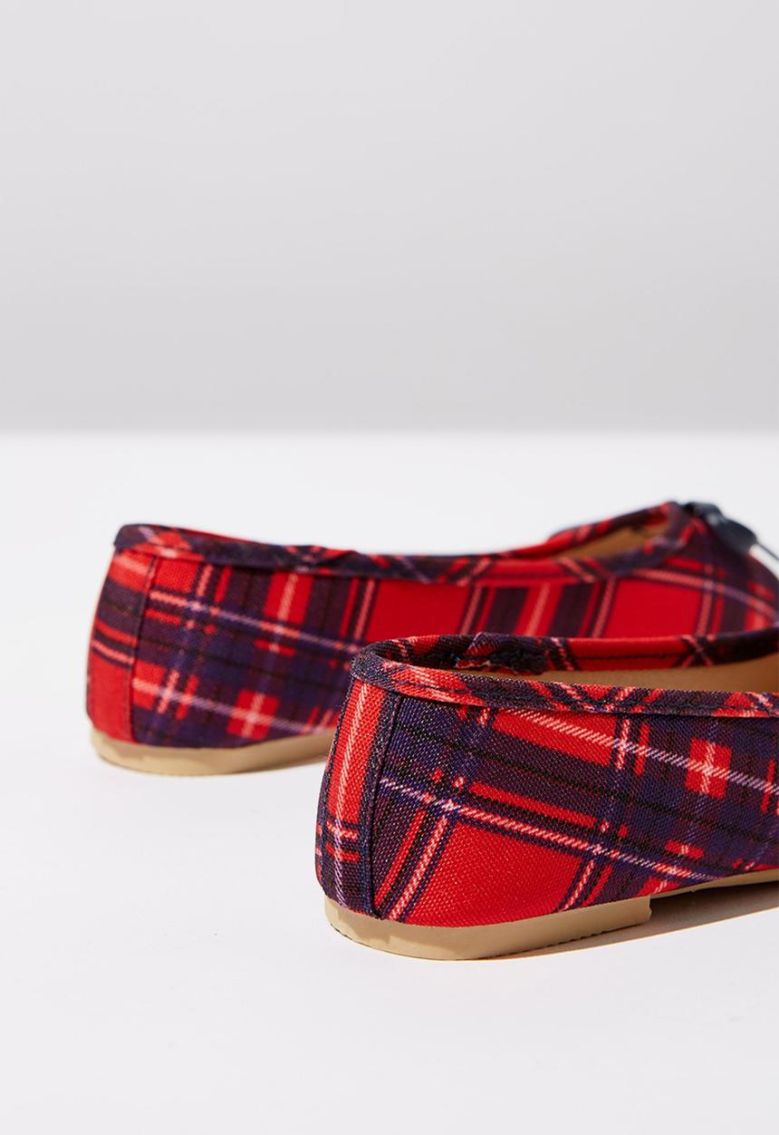 Cotton On - Ballet flats - red & navy 