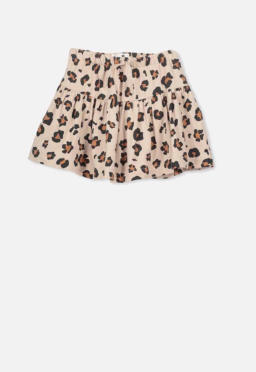 Cotton On - Cilla skirt - brown & black