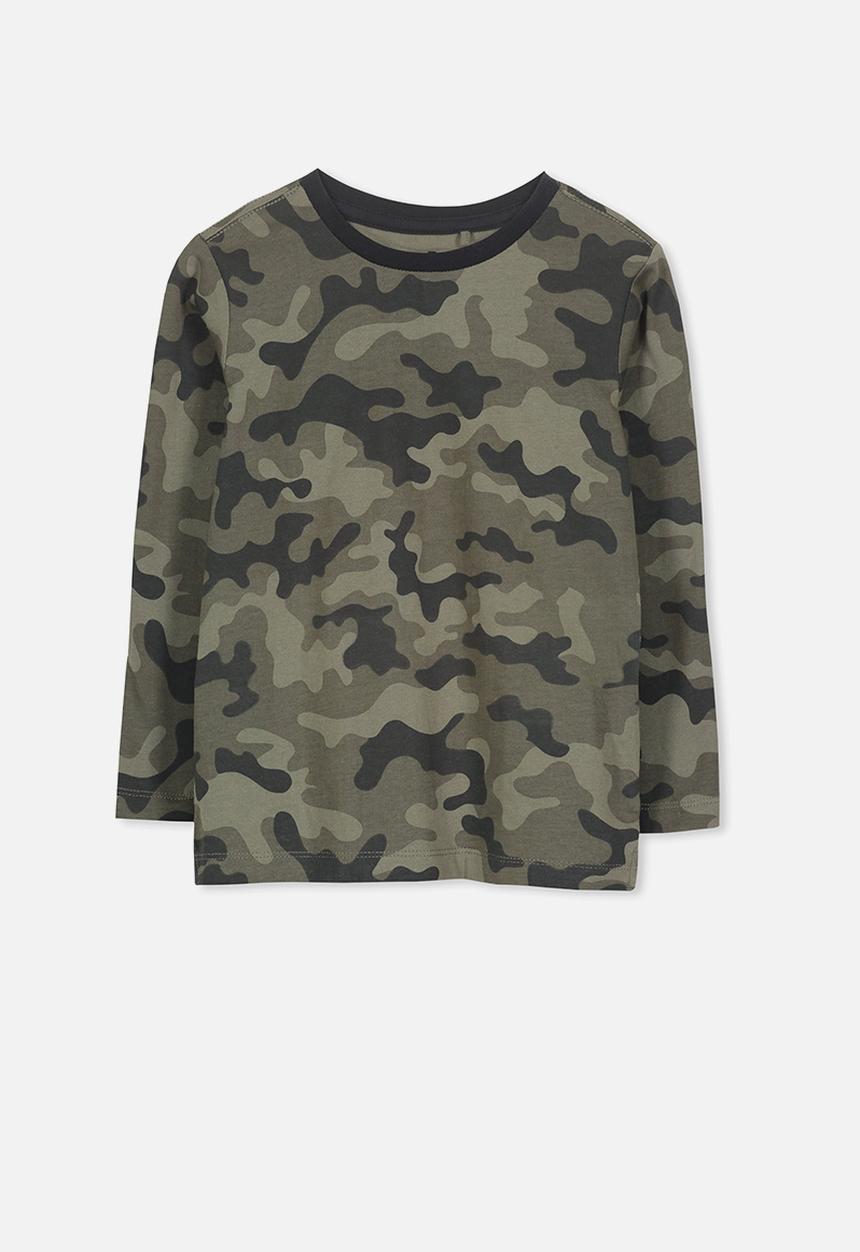 Cotton On - Tom long sleeve tee - green 