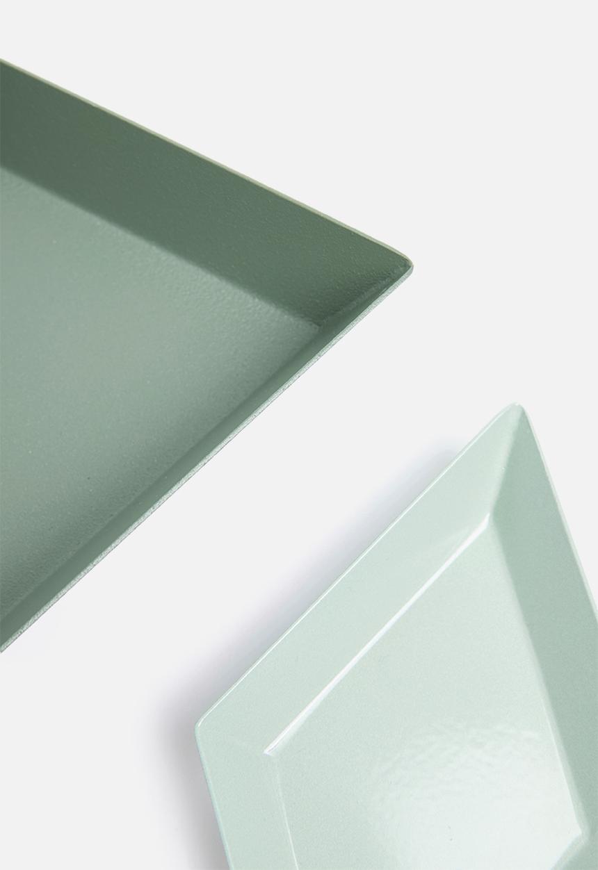 Sixth Floor - Carlton tray set - green