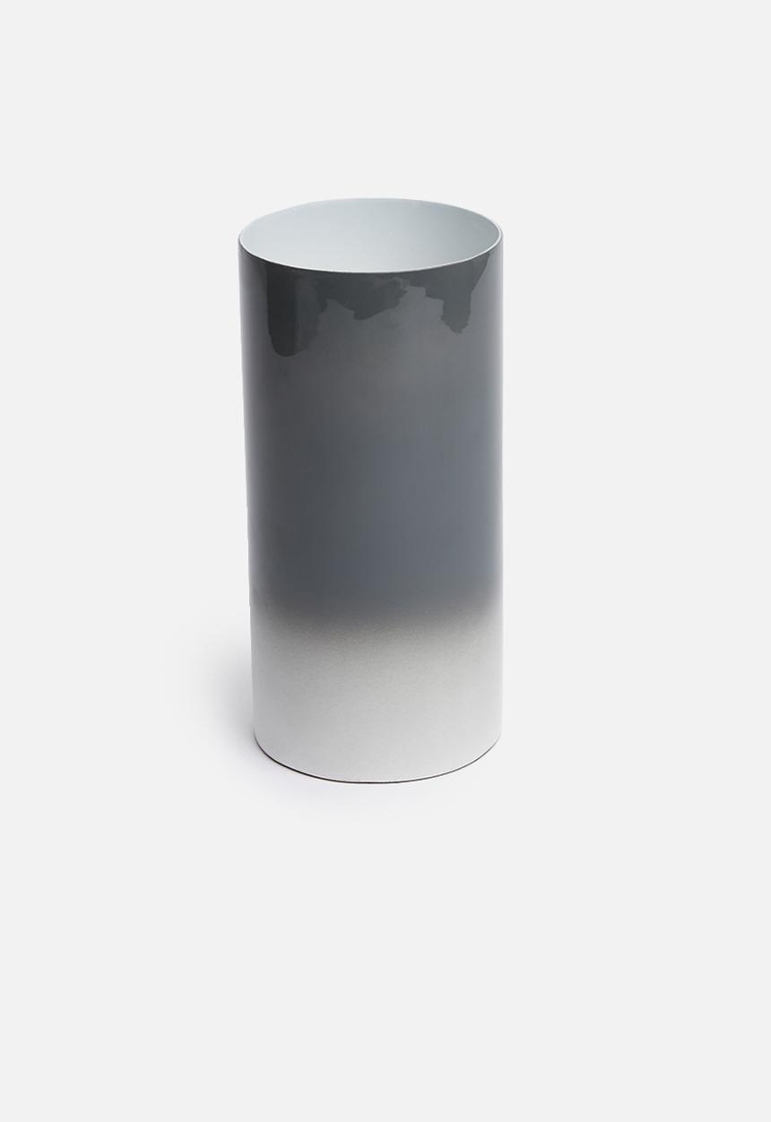 Sixth Floor - Scarlette vase - charcoal ombre