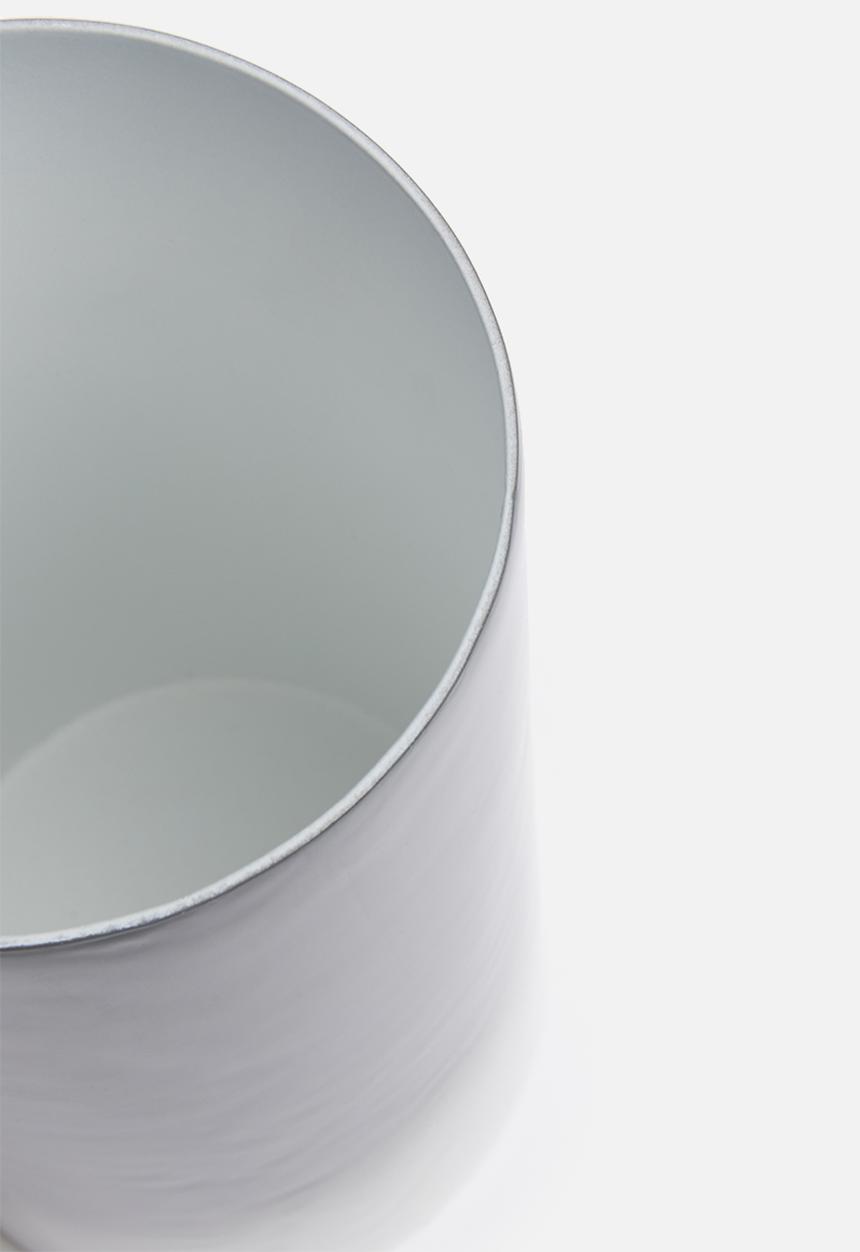 Sixth Floor - Scarlette vase - charcoal ombre