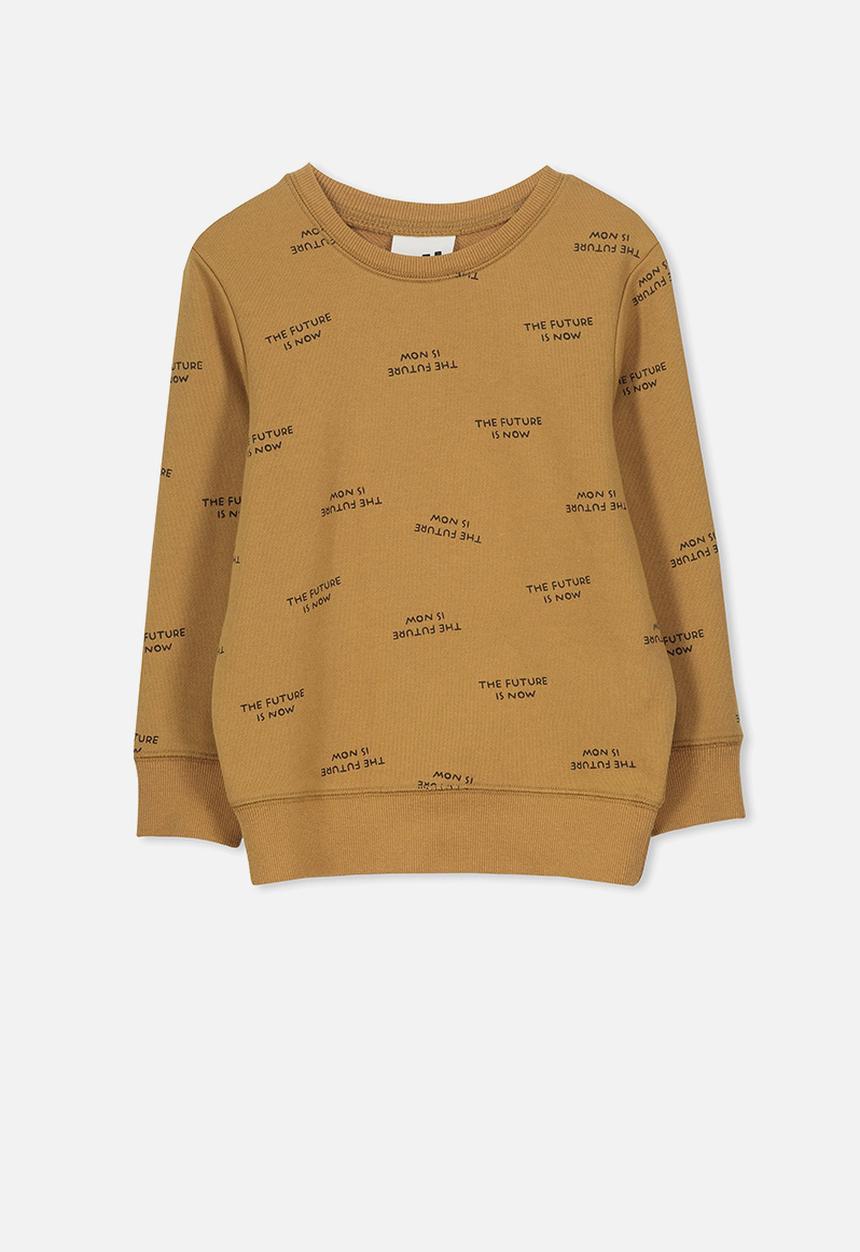 Cotton On - Lachy crew jumper - tan 