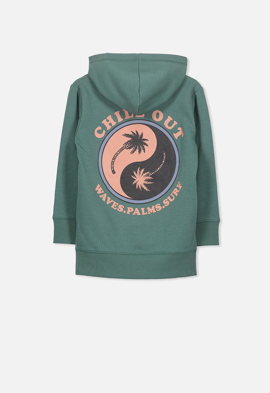 Cotton On - Liam hoodie - green