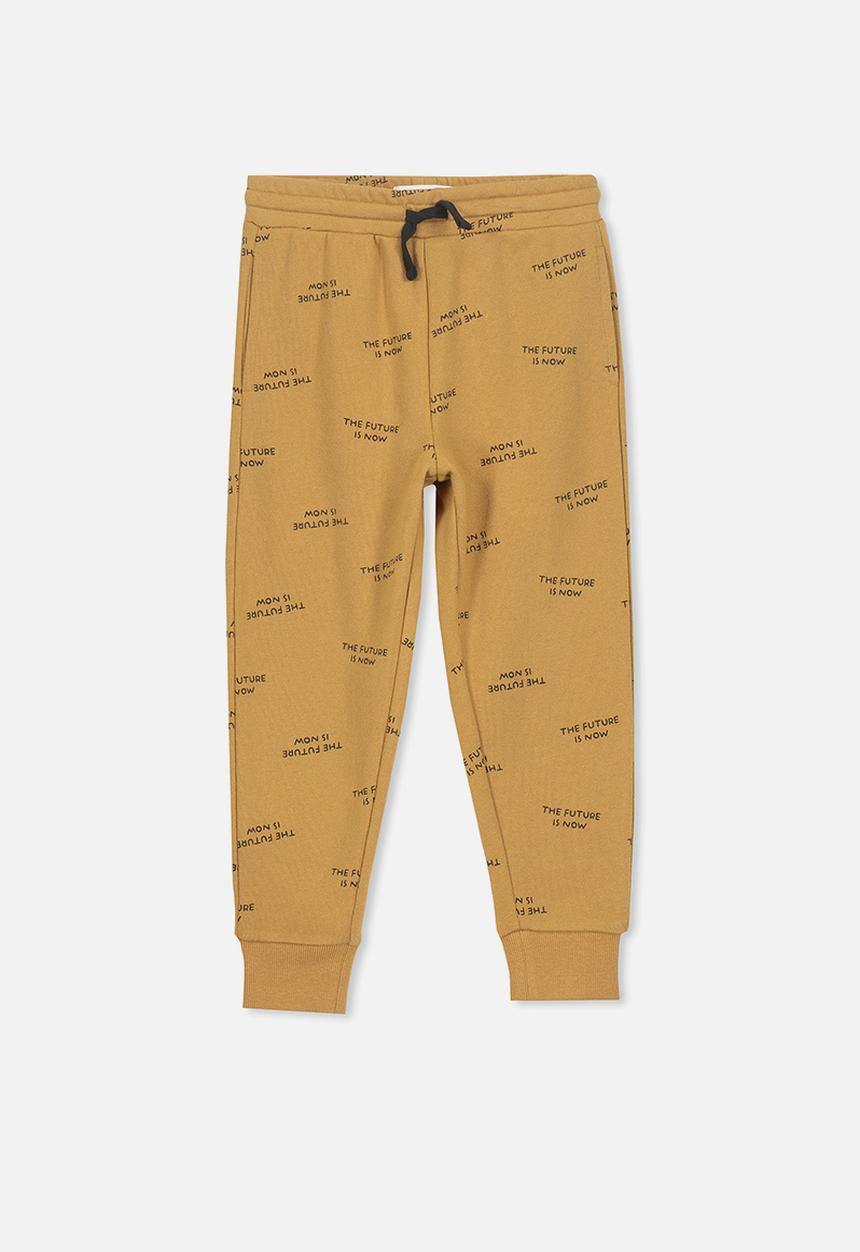 Cotton On - Lewis trackpant - tan 