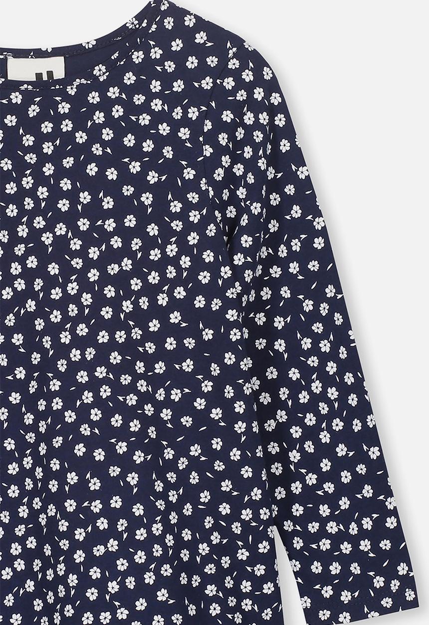 Cotton On - Joss long sleeve dress - navy