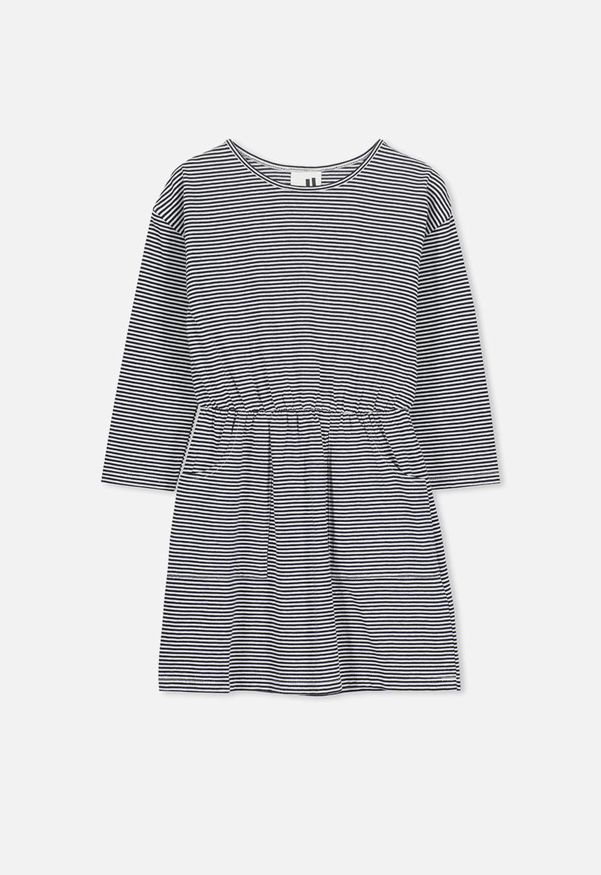 Cotton On - Mara long sleeve dress - navy