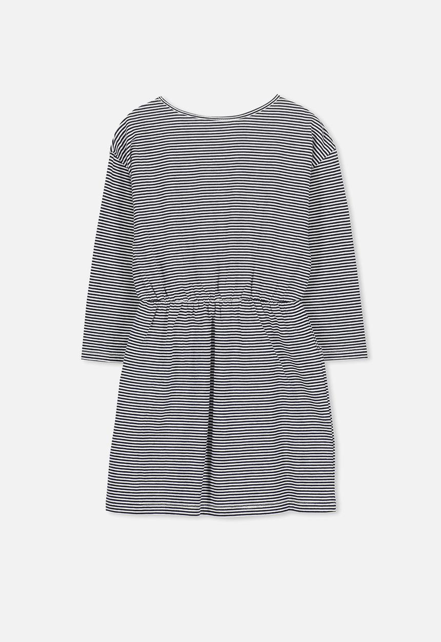 Cotton On - Mara long sleeve dress - navy