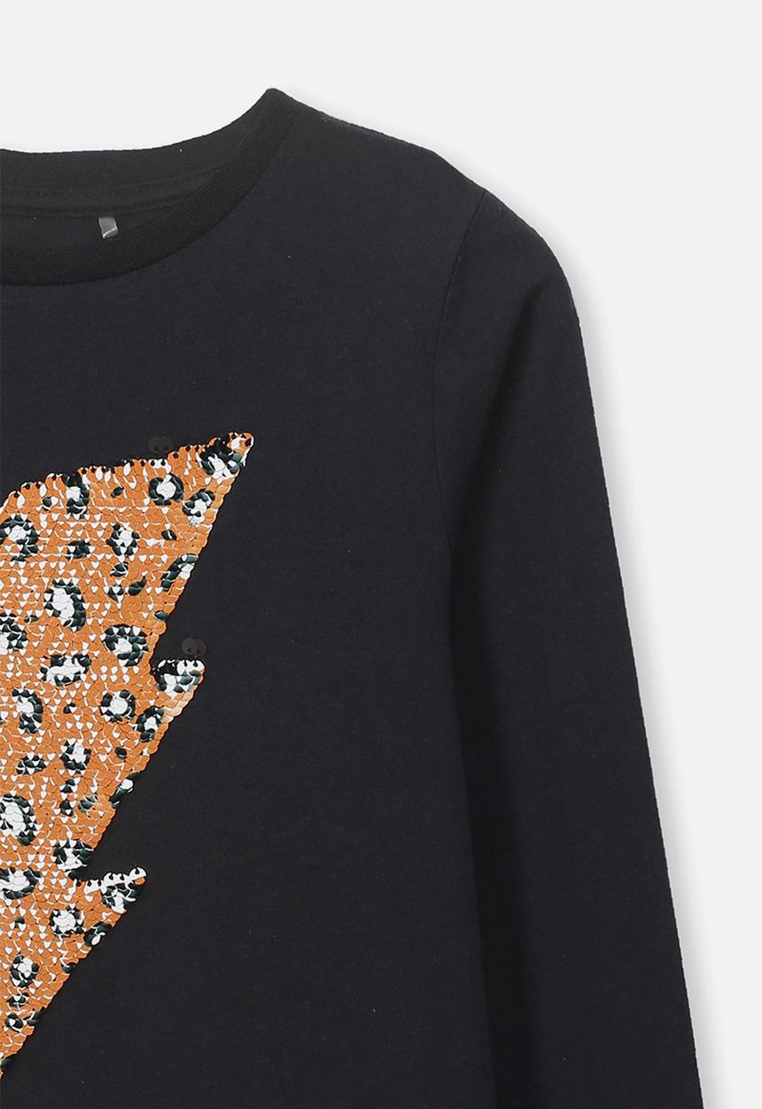 Cotton On - Anna long sleeve tee - black