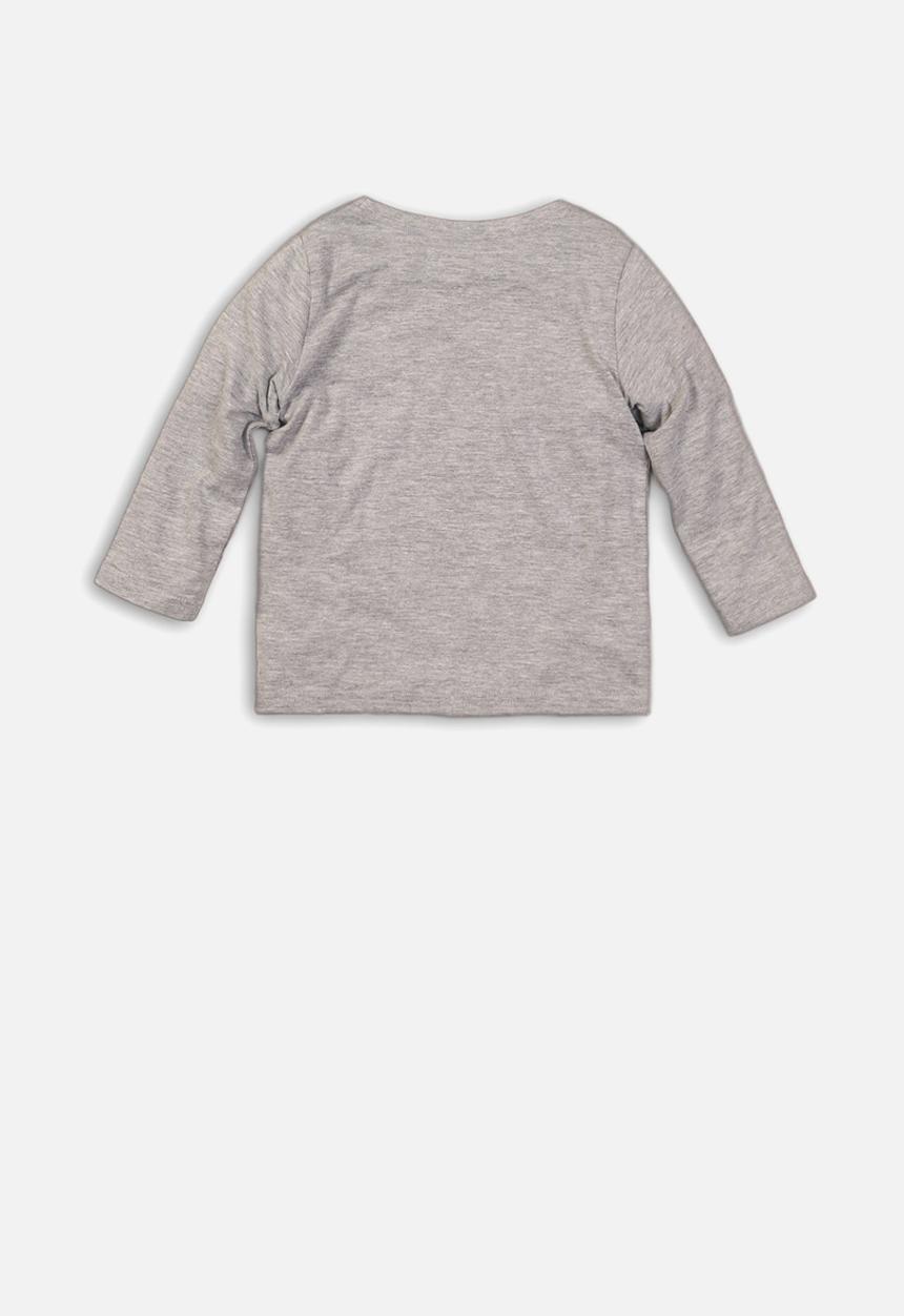 MINOTI - Biker pitbull graphic tee - grey
