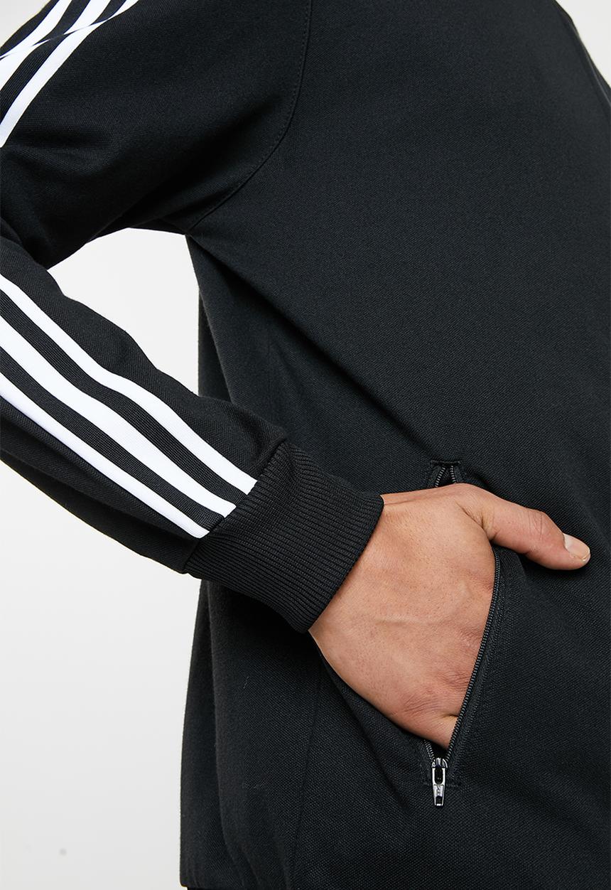 adidas Originals - Beckenbauer tracksuit top - black & white