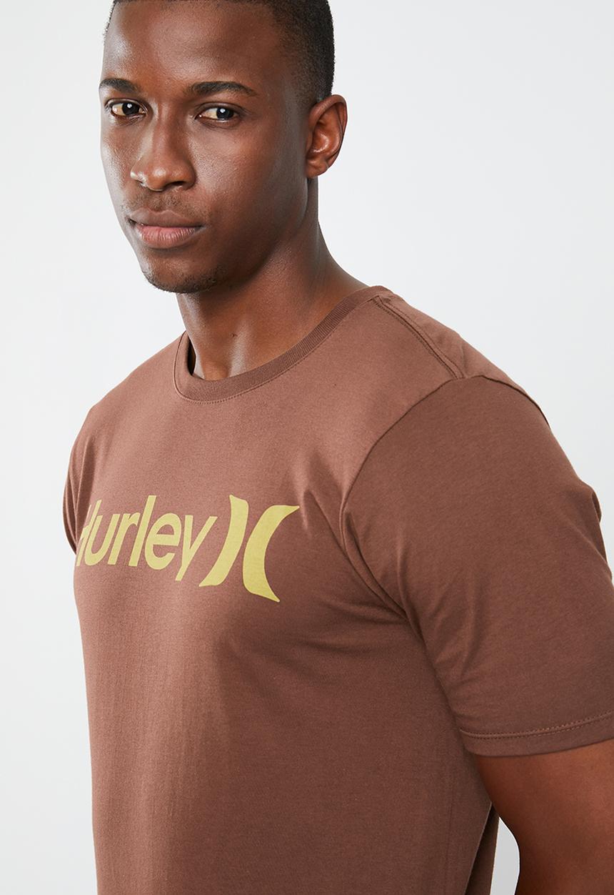 Hurley - Oao solid tee - brown