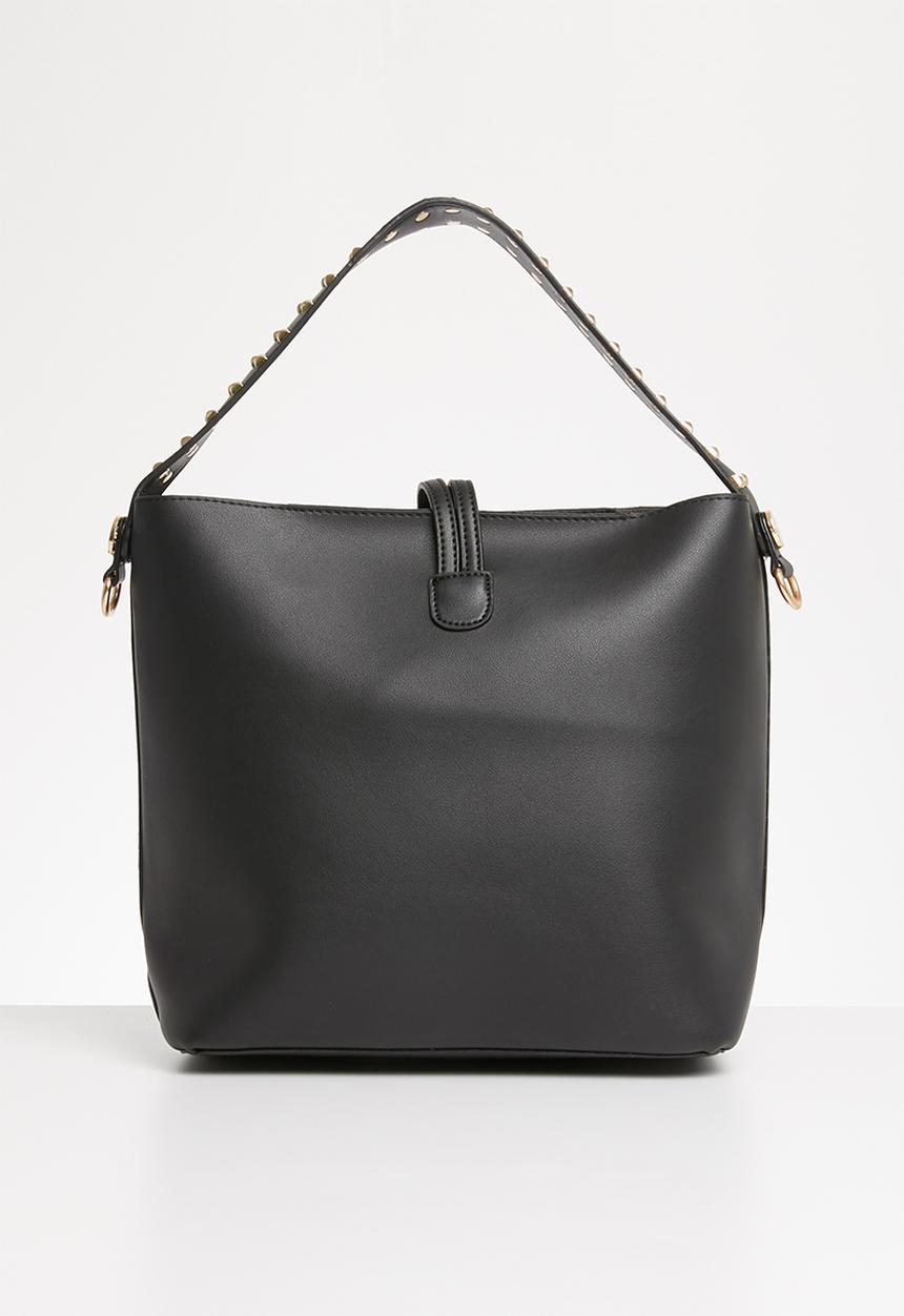 STYLE REPUBLIC - Studded shoulder bag - black