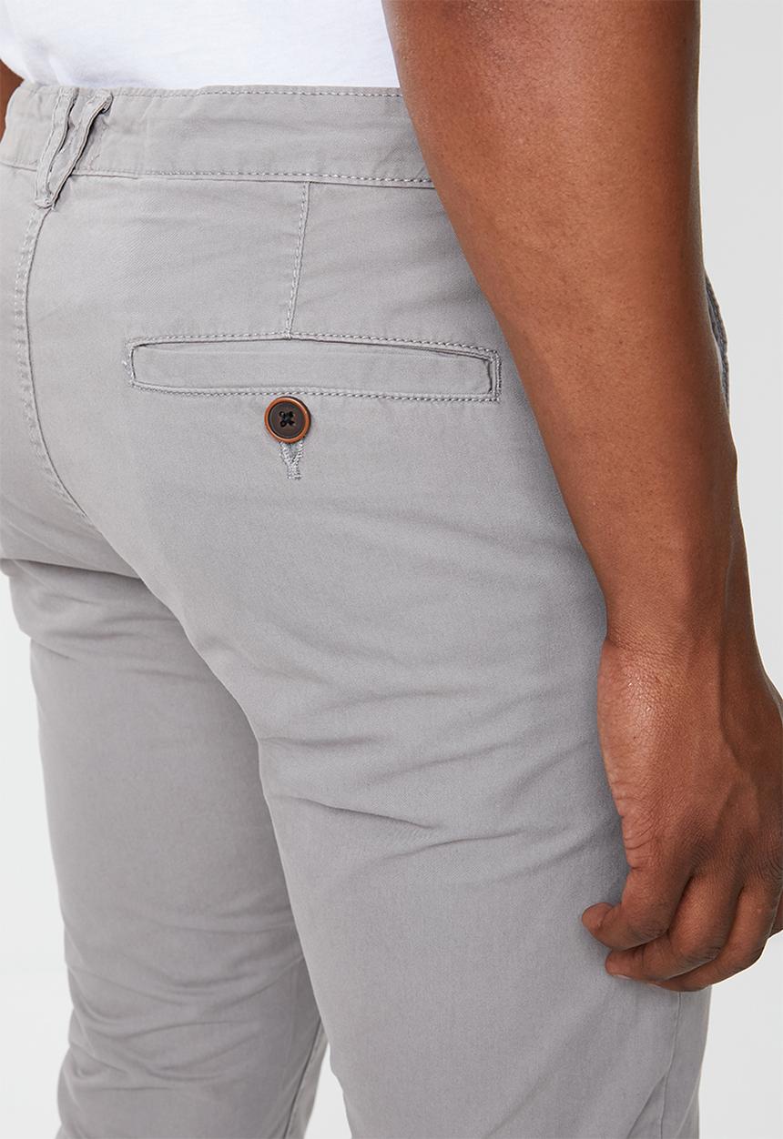 STYLE REPUBLIC - Jogger with elasticated cuffs - grey