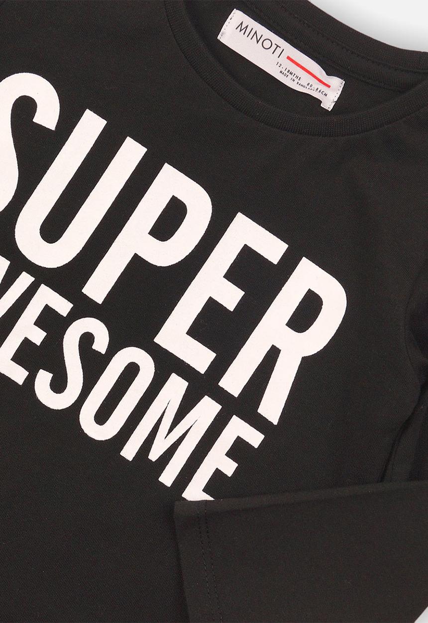 MINOTI - Super awesome graphic tee - black
