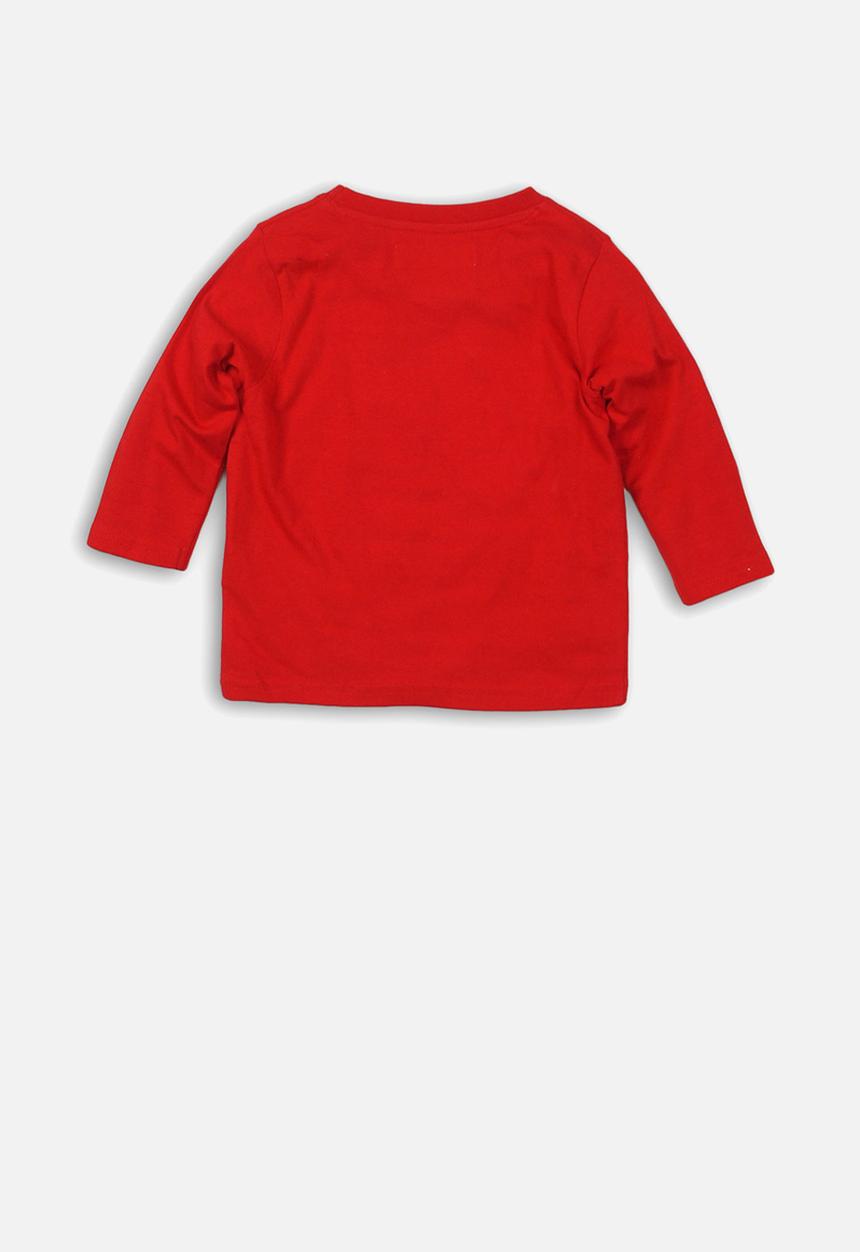 MINOTI - Yeah! skate graphic tee - red
