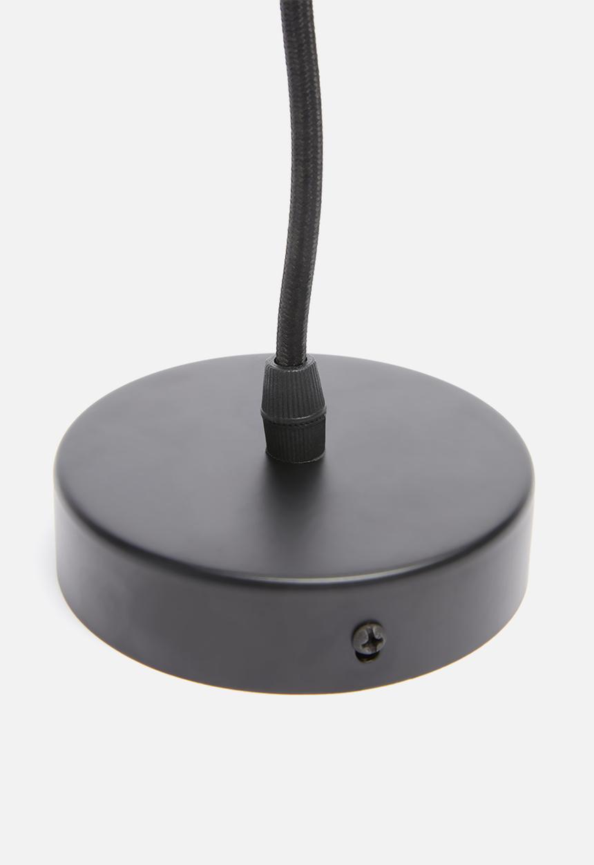 Sixth Floor - Reclaim pendant - black