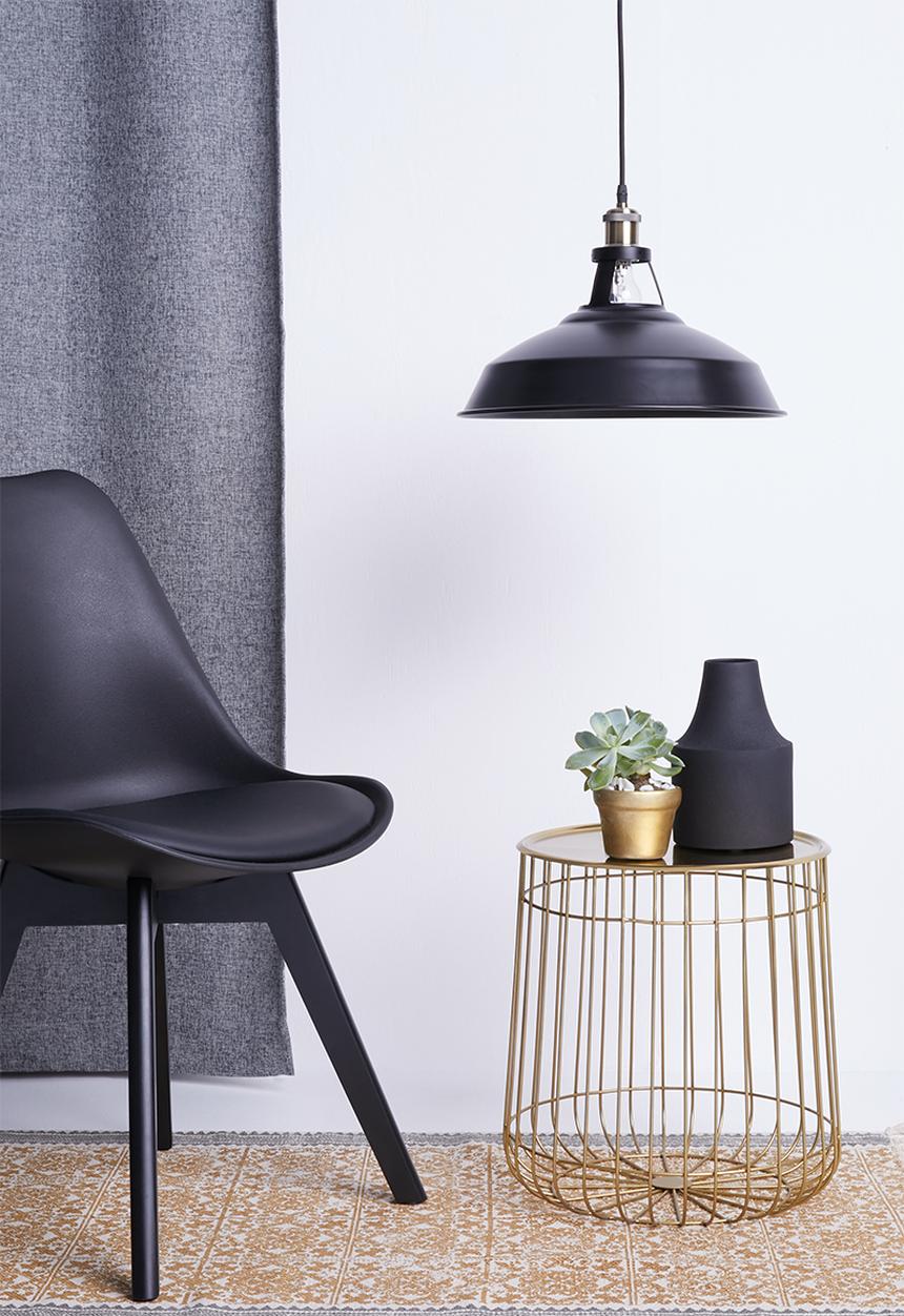 Sixth Floor - Reclaim pendant - black