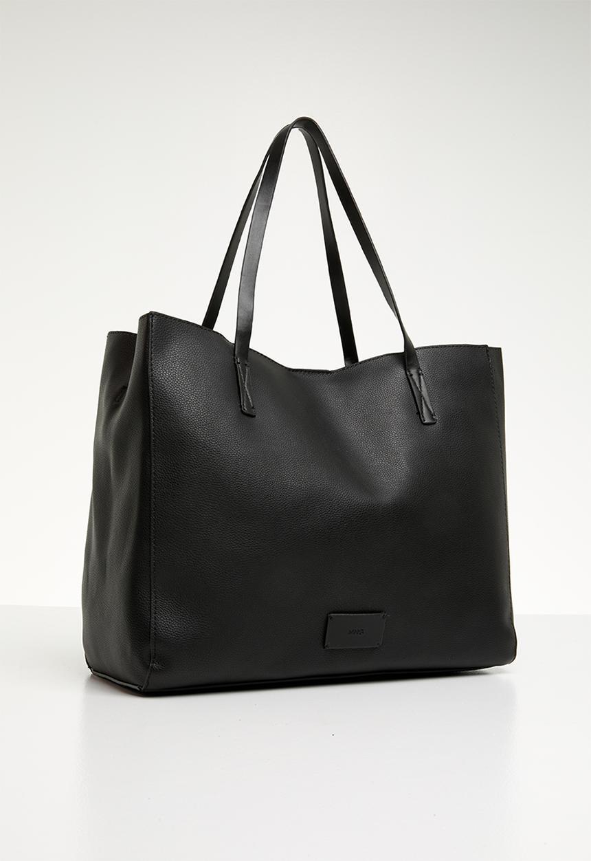 MANGO - Sharon shopper bag - black 