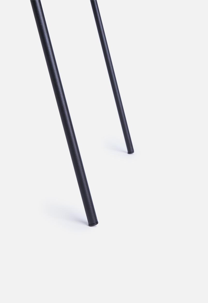 Sixth Floor - Slop lamp table - black