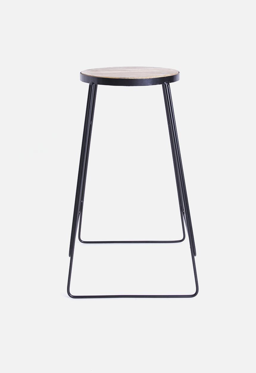 Sixth Floor - Zoya barstool - black