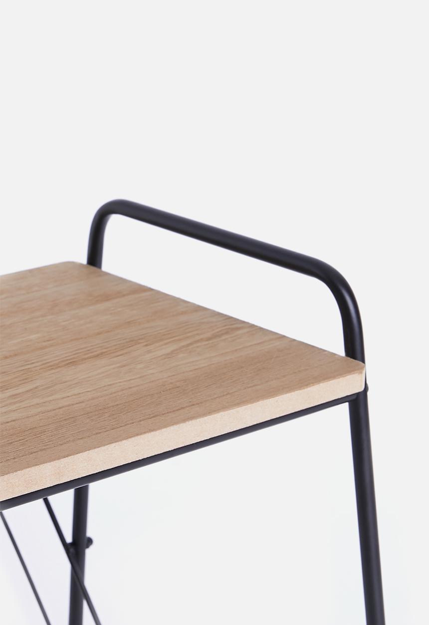 Present Time - Side table with rack - small