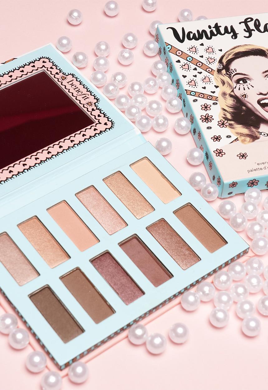 Benefit Cosmetics - Vanity flare nude eyeshadow palette