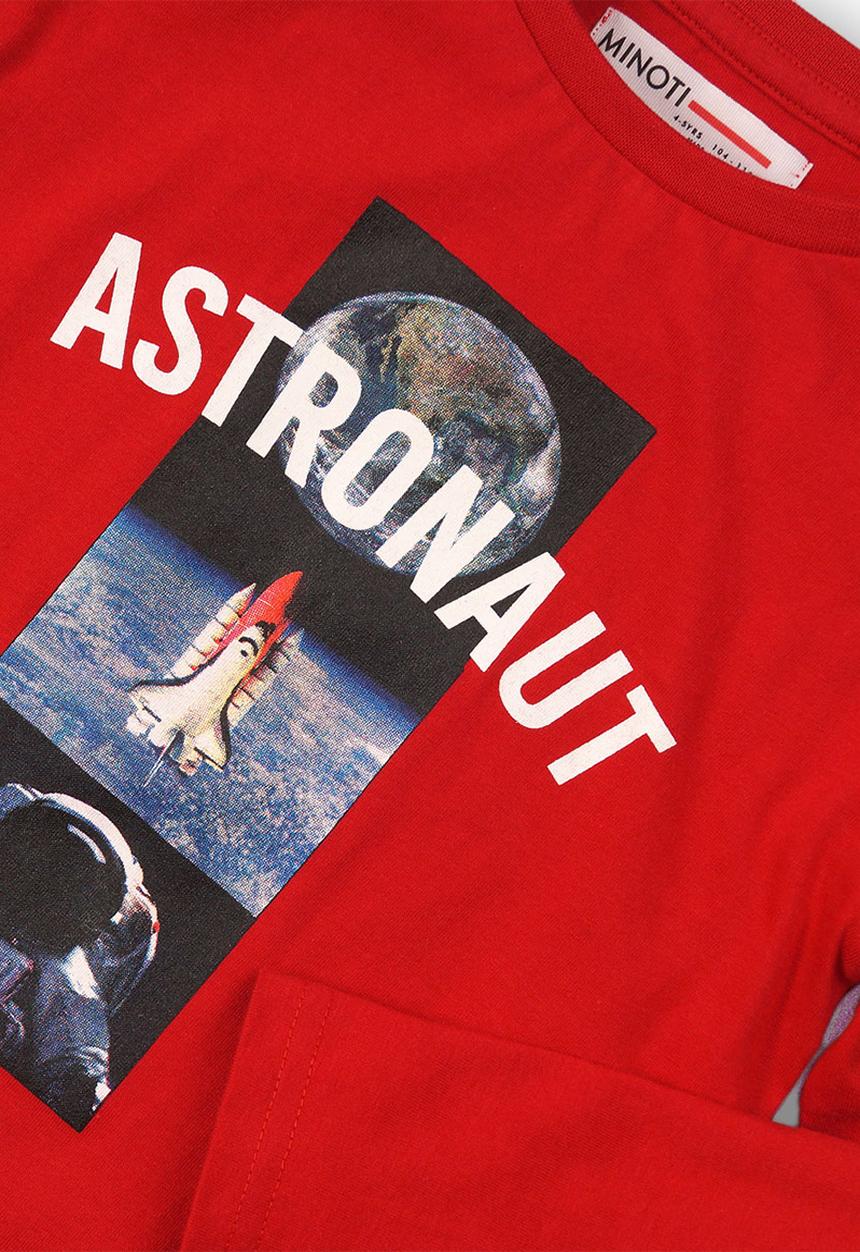 MINOTI - Astronaut graphic tee - red