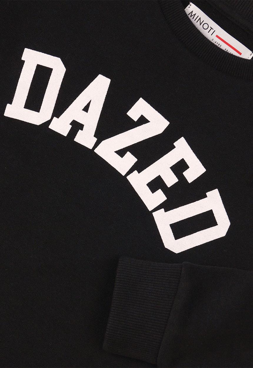 MINOTI - Dazed print sweatshirt - black