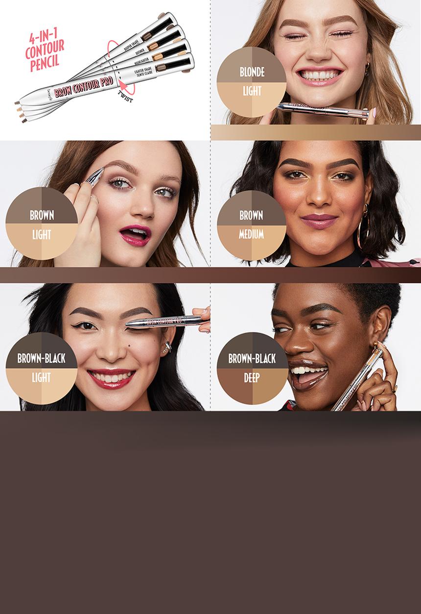 Benefit Cosmetics - Brow contour pro - 02 brown/light pen