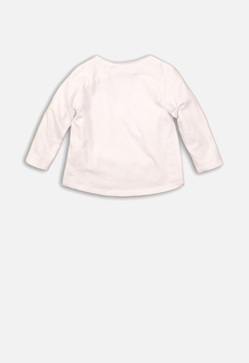 MINOTI - Adorable long sleeve top - white