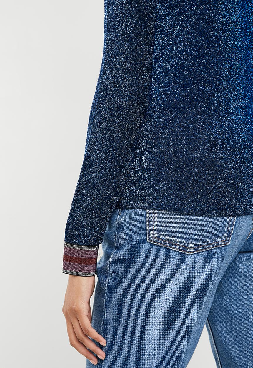 Noisy May - Finity new long sleeve top - blue