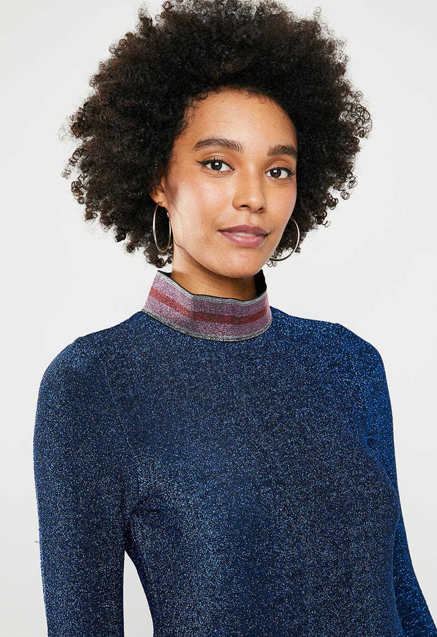 Noisy May - Finity new long sleeve top - blue