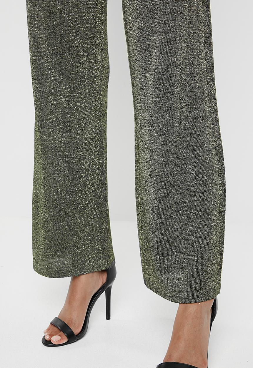 Noisy May - Alex nw knit pant 7 - black